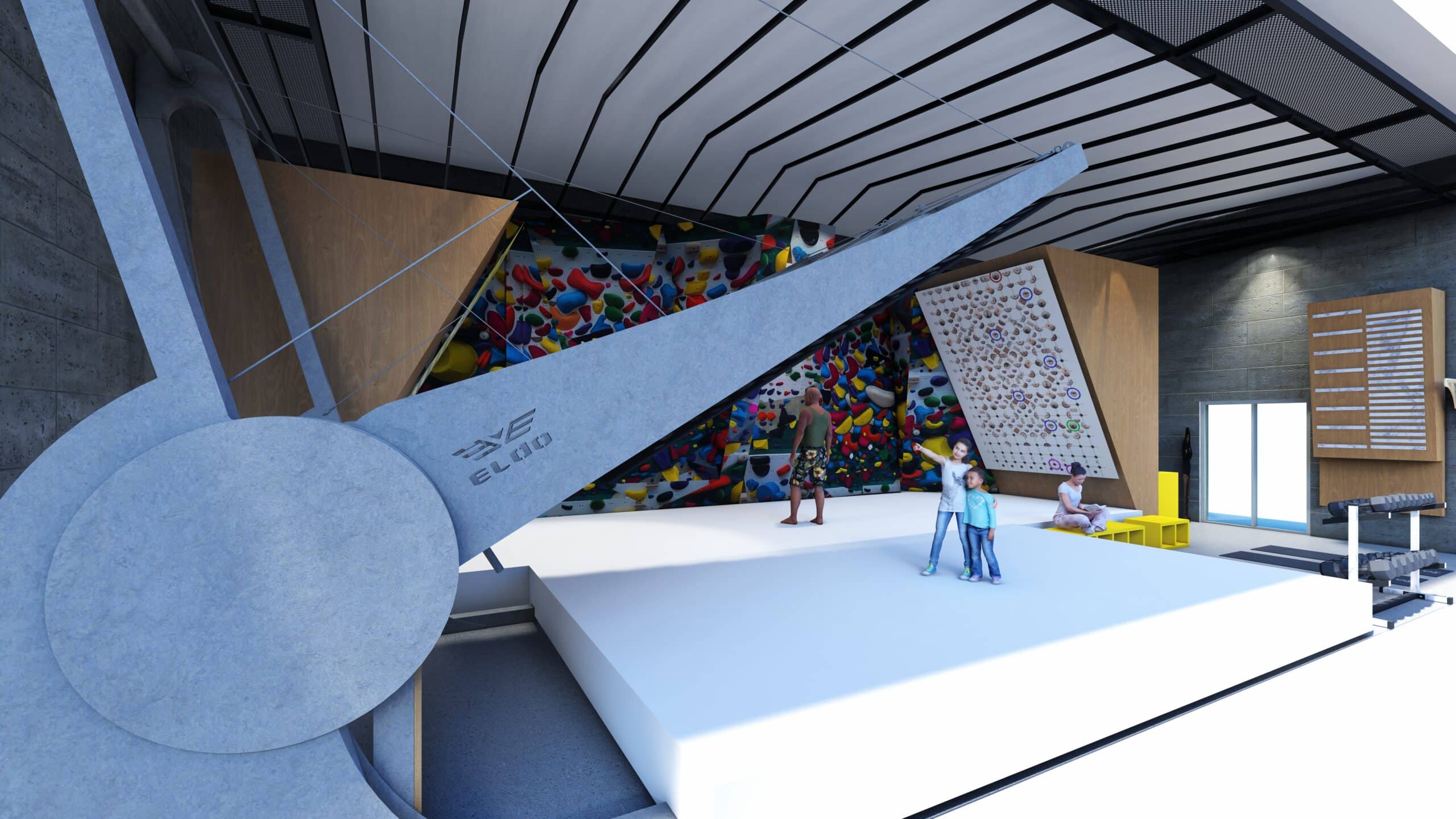 Wall Walkers facility concept 4